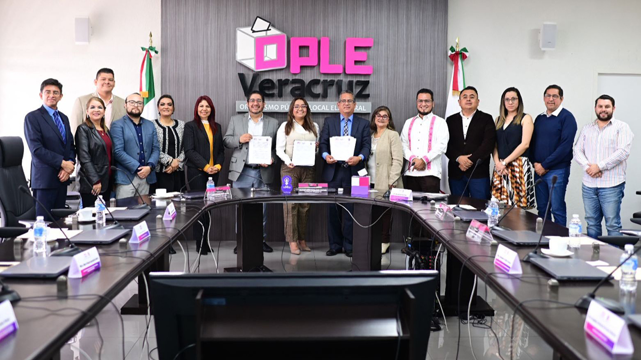 OPLE Veracruz renueva acuerdo de colaboración con la Normal Veracruzana ...